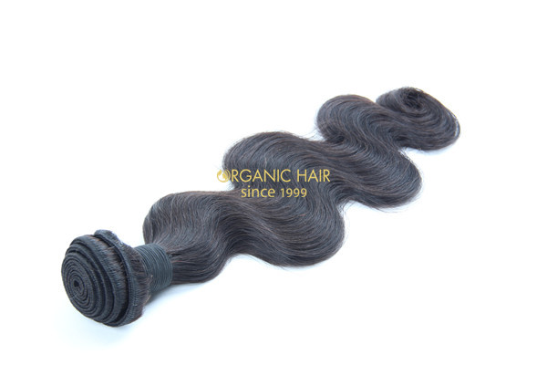 Brazilian body wave remy human hair extensions